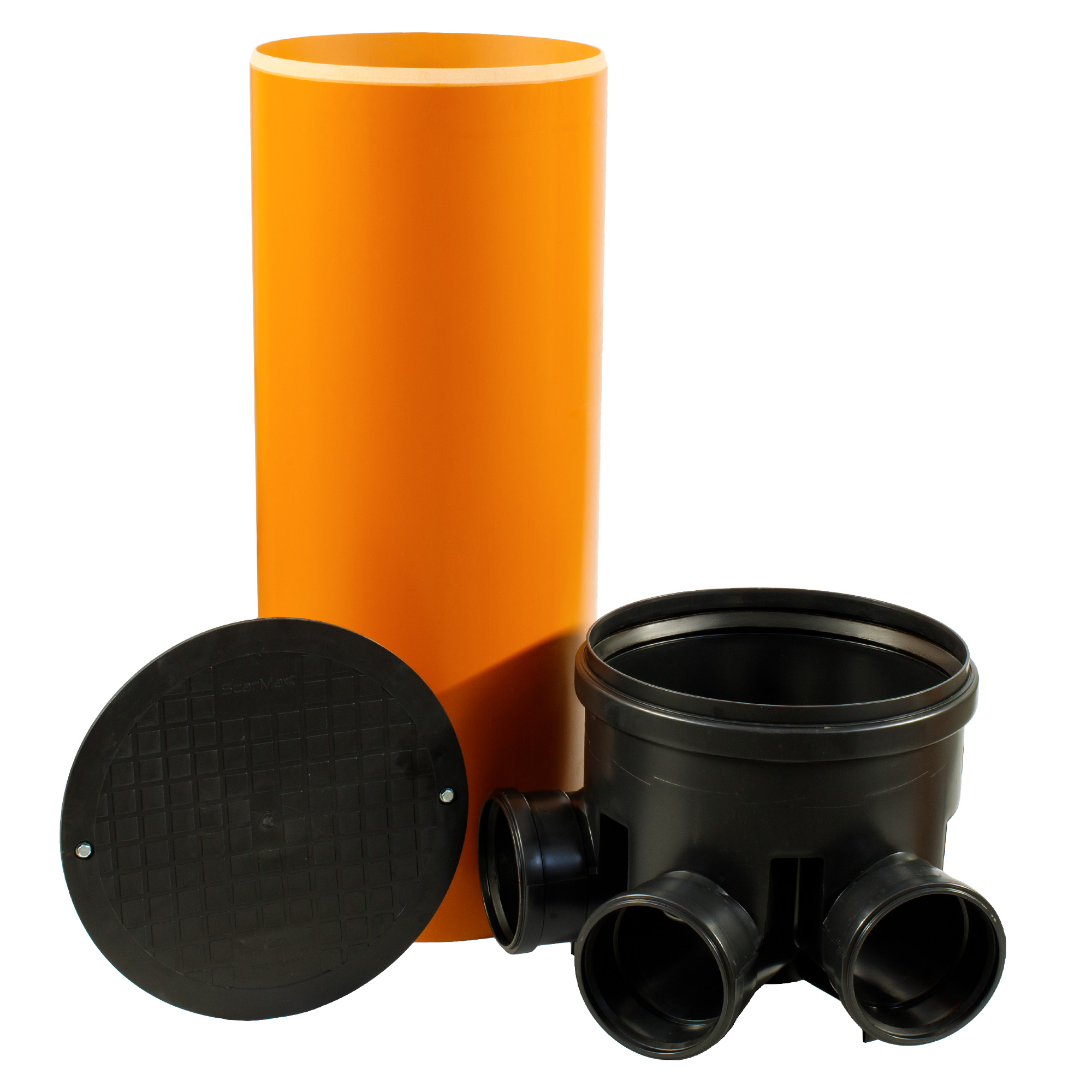 ScarMaxx, KG Schacht, Revisionsschacht, Abwasserschacht DN400, 1m Rohr - Bild 3 von 22